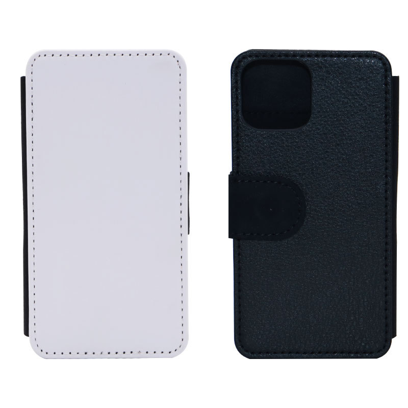 Geeignet für iPhone 13 Transferdruck Leder Wärmesublimation Telefon Schutzhülle, blank DIY_voghion.com