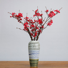 禅意仿真樱花藤条枝家居装饰小碎花假枝茶室假花摆件婚庆影视道具