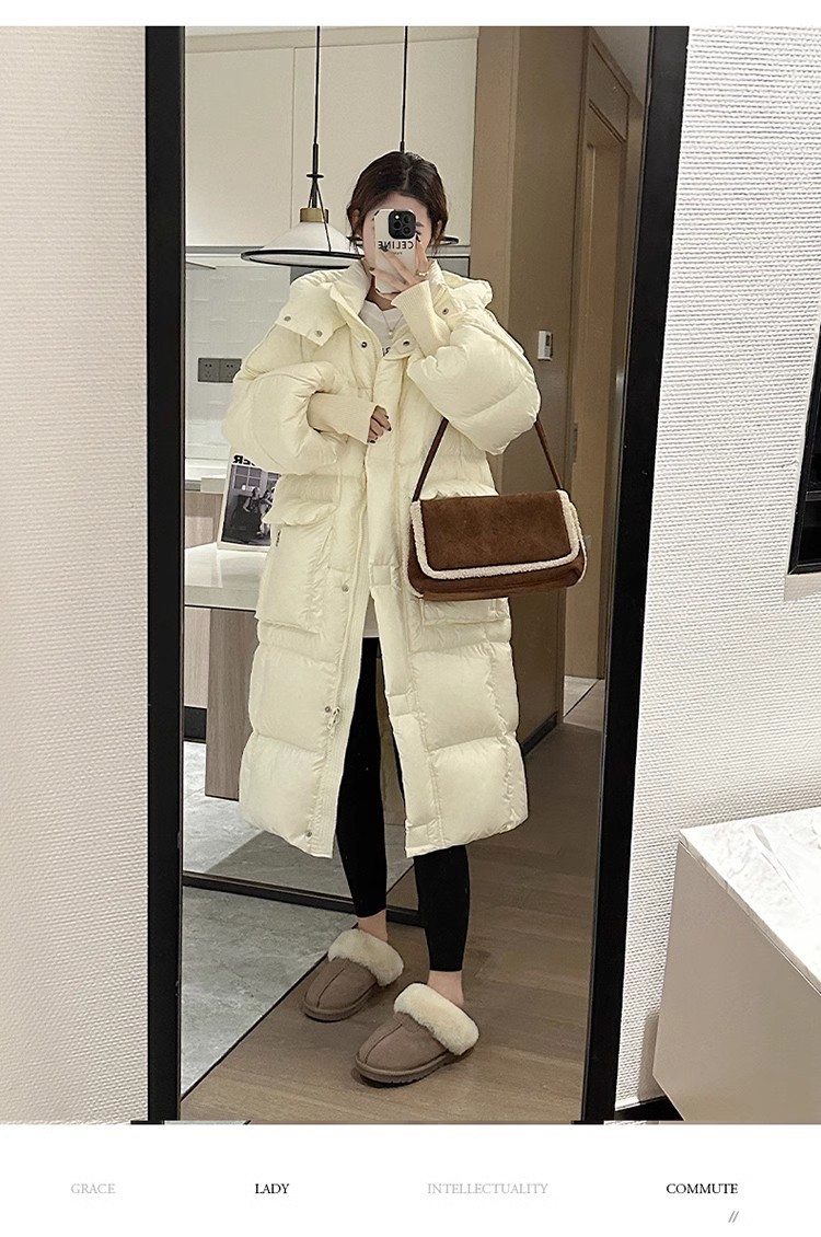2025 invierno transfronterizo nuevo comercio exterior coreano ropa de algodón plumón ropa de mujer moda casual encapuchada abrigo caliente delgado