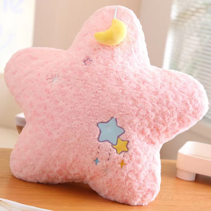 Cross-Border estrella almohada chica dormir Luna peluche juguete cama super suave marioneta muñeca dormir muñeca regalo