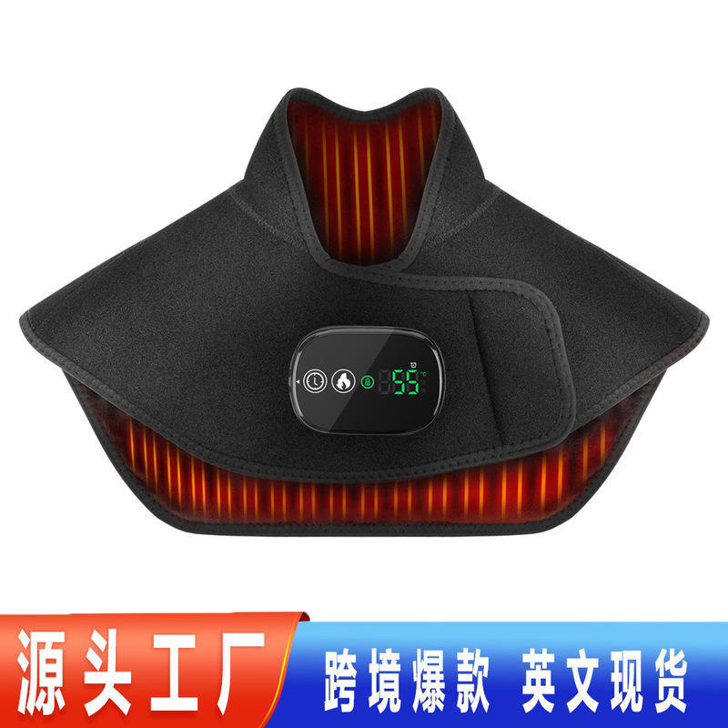 Amazon Electric Heating Shawl Rechargeable Heating Warm Vest Back Shoulder Protector Neck Protector Hot Compress Heating Pad Shawl