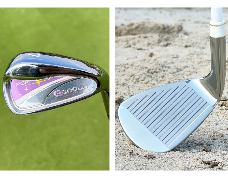 Gậy golf sắt số 7 PGM cho nữ, mặt đập siêu mỏng, thân thép không gỉ — Hồng san hô (cọc carbon cấp L) sắt số 7 TIG079, Hồng san hô (cọc thép) sắt số 7 TIG079, Trắng tím (cọc carbon cấp L) sắt số 7 TIG079, Trắng tím (cọc thép) sắt số 7 TIG079 chi tiết 16