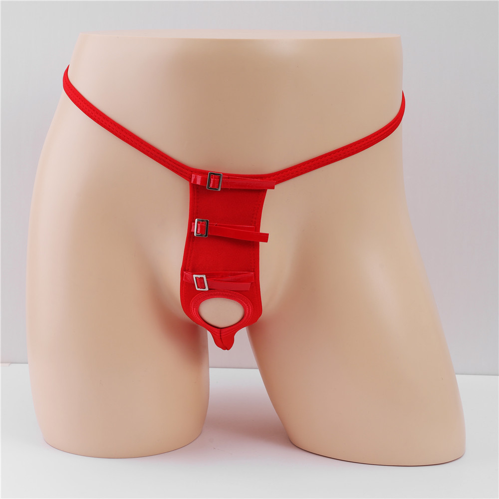 String sexy pour homme, sans ouverture, style bondage européen et américain, taille basse et moulant._voghion.com