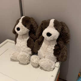 英国jellycat害羞西班牙猎犬活泼乖巧软绵绵小狗毛绒玩具送礼物批