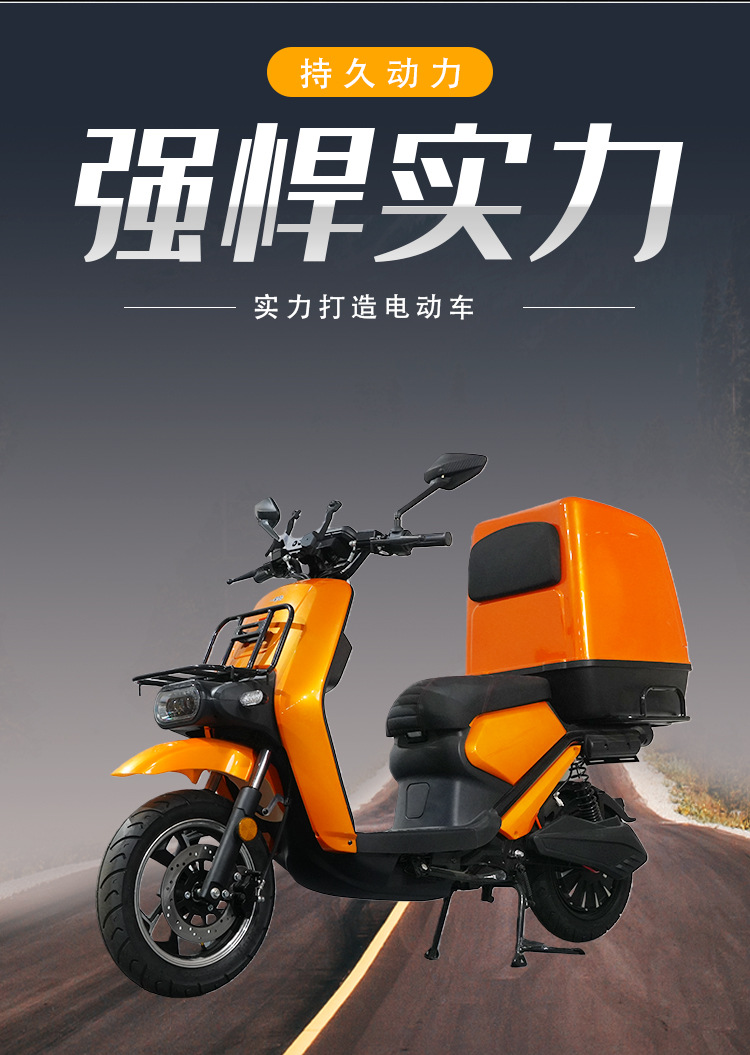 Adult Electric Motorcycle High Power Long Range Battery Scooter