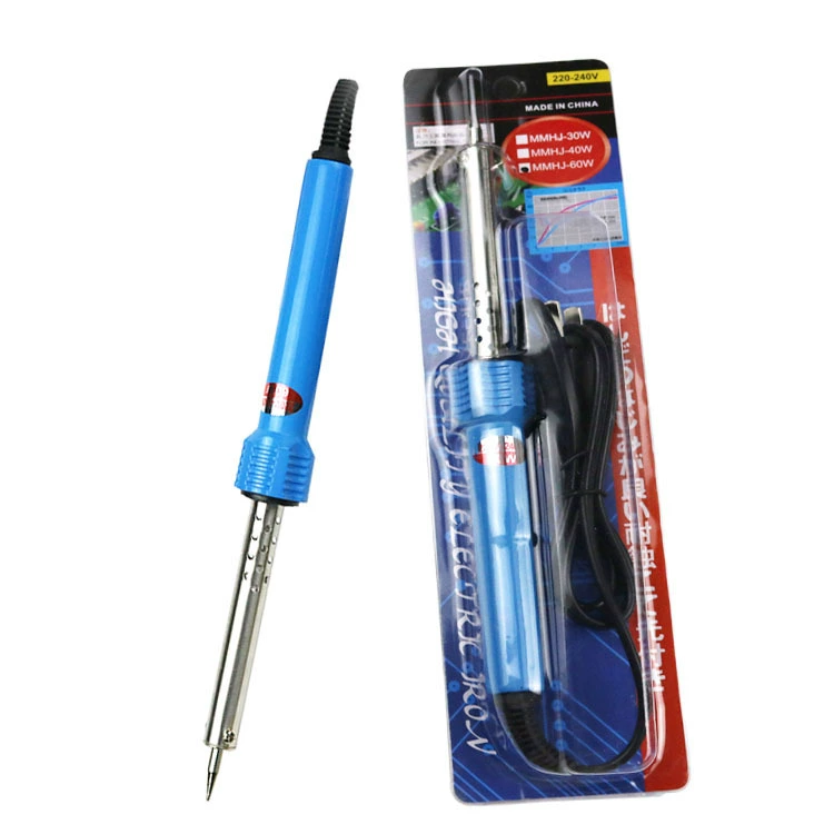 Наружный тепловой электрический паяльник 30W резиновая ручка ремонт сварки 60W электрический паяльник 40W домашний студент электрический паяльник