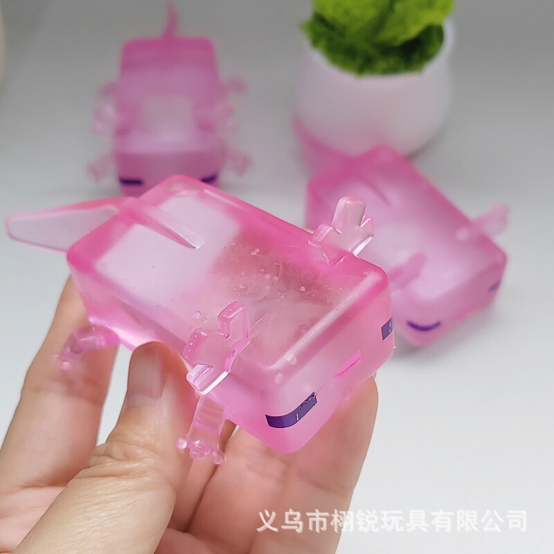 跨境新款麦芽糖美西螈捏捏乐可塑性慢回弹解压玩具发泄蝾螈厂批发|undefined