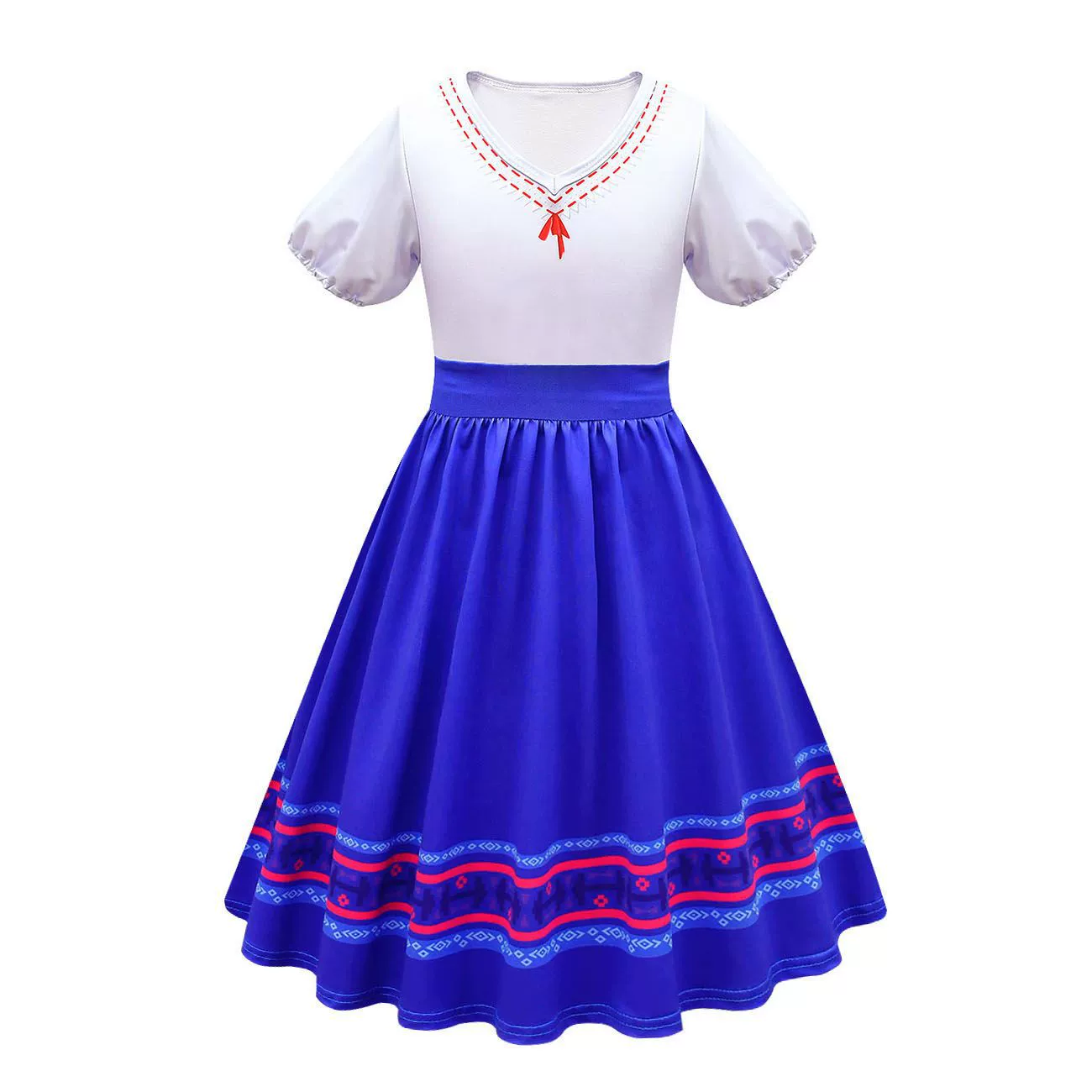 2021 New Charm Mirabell Madrid Animation Costume Girls Princess Dress Halloween Carnival Cosplay Costume long skirt top design for baby girl