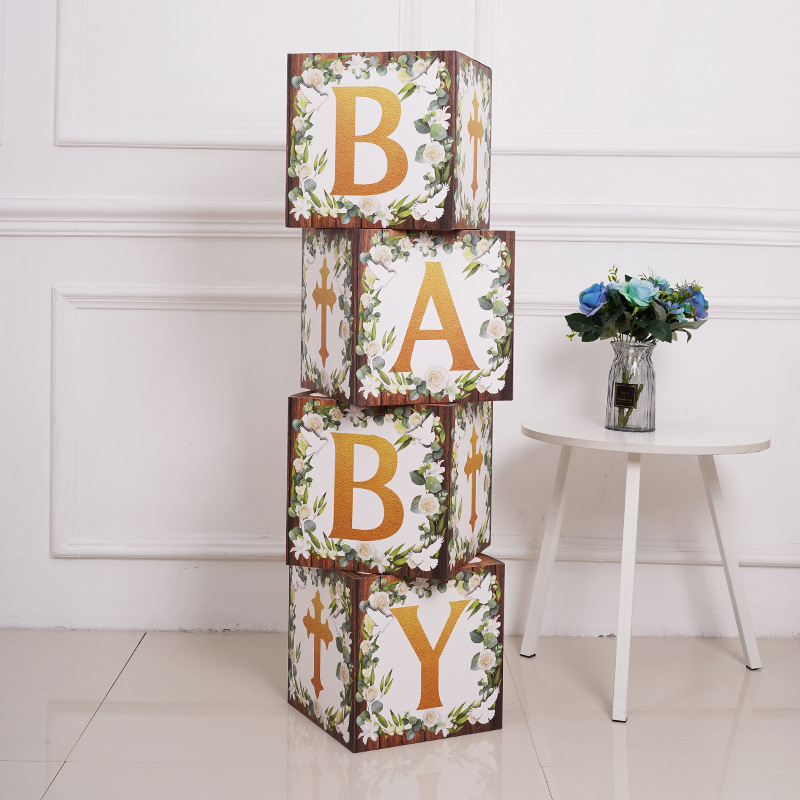 Bebé Sorpresa caja en línea celebridad transparente globo caja amor confesión boda cumpleaños escena diseño decoración fiesta caja