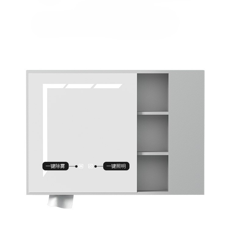 Gabinete de baño azul gris combinado cerámica lavabo lava