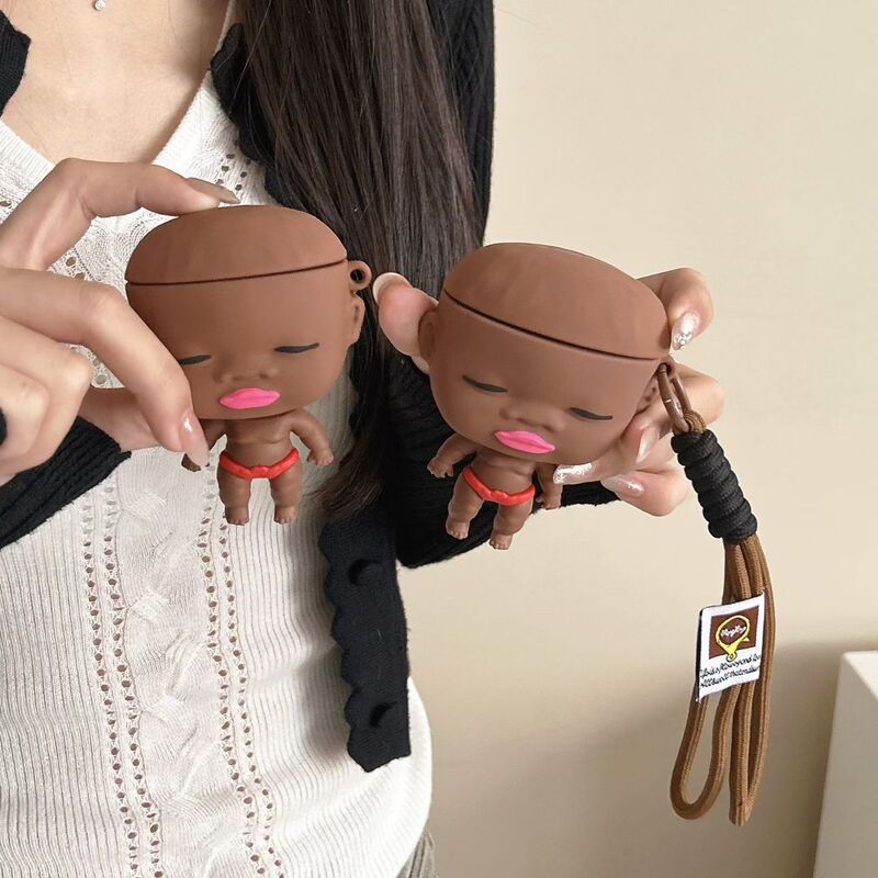 Funny Natasha-Themed Protective Case for AirPods Pro 1/2 Generation Apple Bluetooth Earphones Airpods4