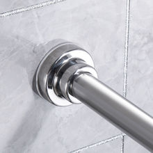 (304)伸缩杆免打孔晾衣杆浴室卫生间浴帘杆衣柜挂衣杆门帘挂杆