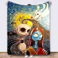 Flannel soft multifunctional duvet, halloween