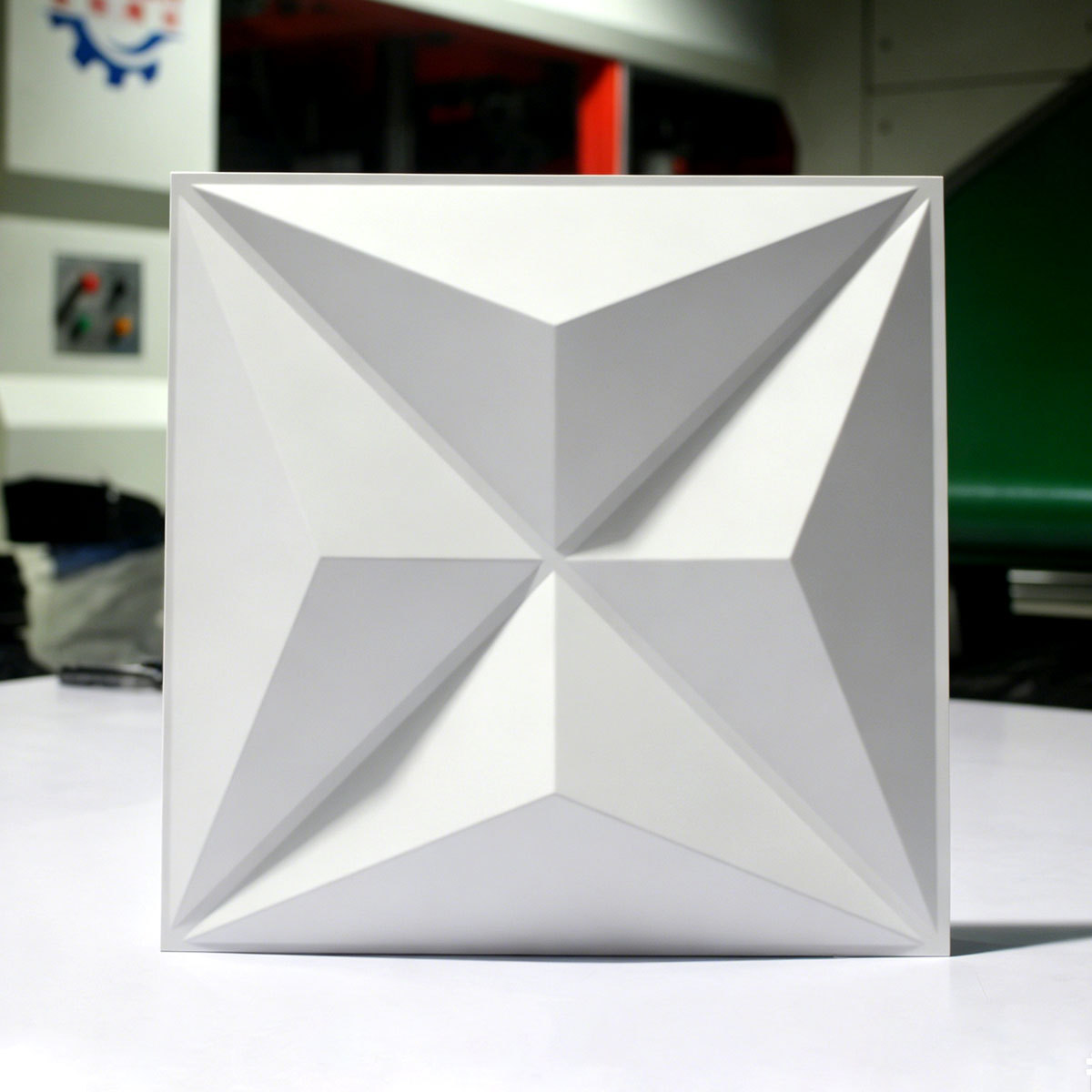 Paneles de pared 3D estéreo de PVC Yihe, paneles en relieve para sala de estar, sala de transmisión en vivo, tienda, paneles decorativos de pared impermeables, fáciles de instalar.