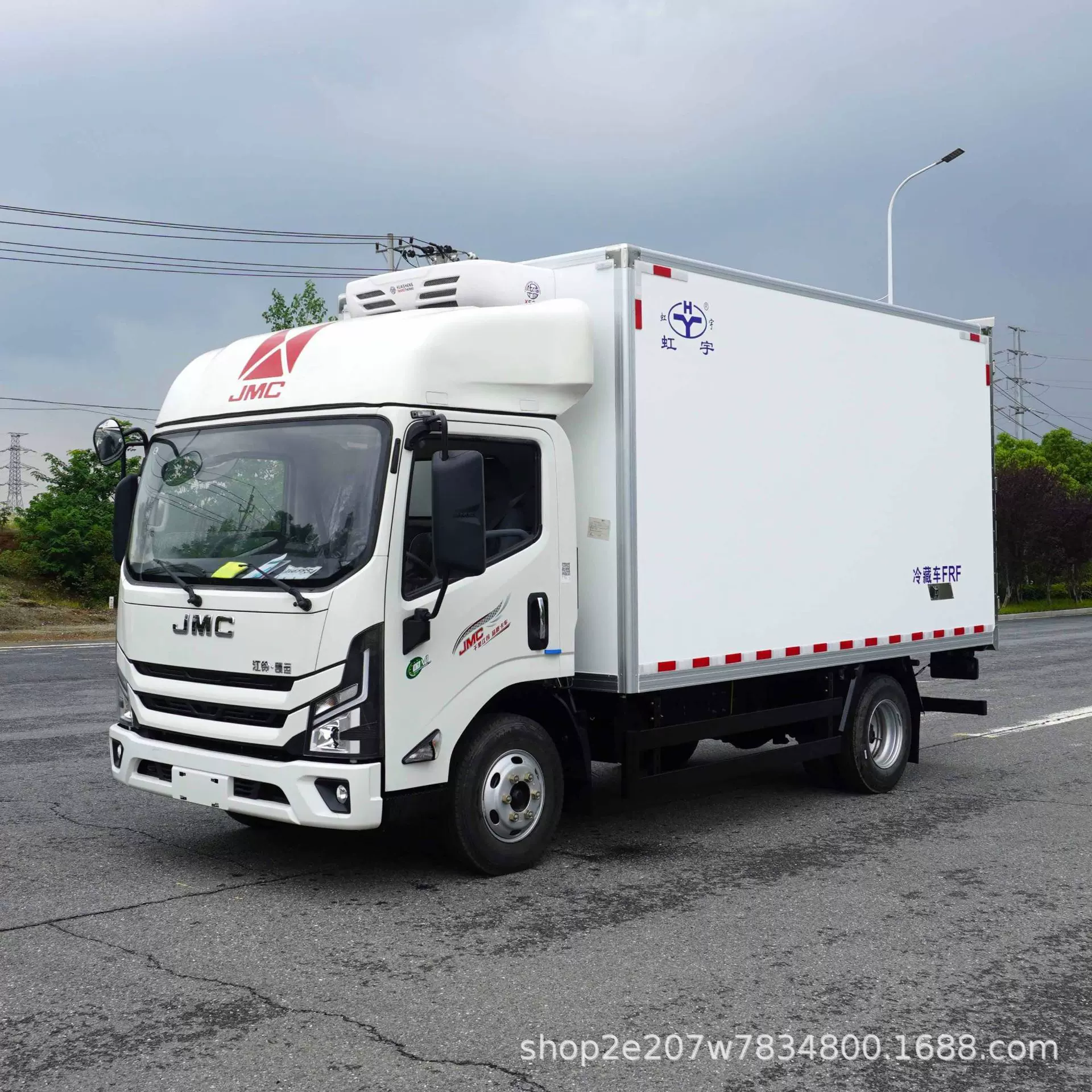 4.2米C证可开江铃凯运宽体冷藏车保温车 冷链物流冷冻车食品保鲜