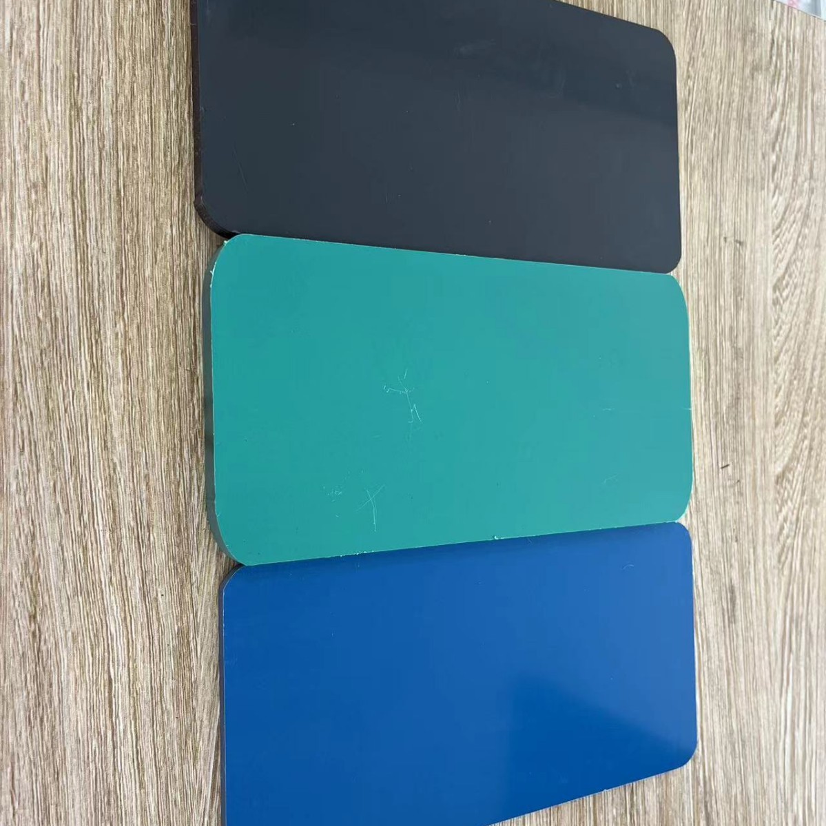 PVC硬塑料板 厂家批发 可做混凝土模板用 耐磨损重复利用400多次