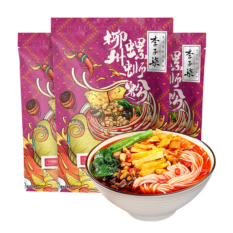 李子柒螺蛳粉330g柳州臭宝螺狮粉广西特产夜宵速食米粉团购批发|undefined