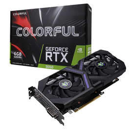 七彩虹GeForce RTX3050灵动6GB双风扇游戏显卡无需供适用正品其它