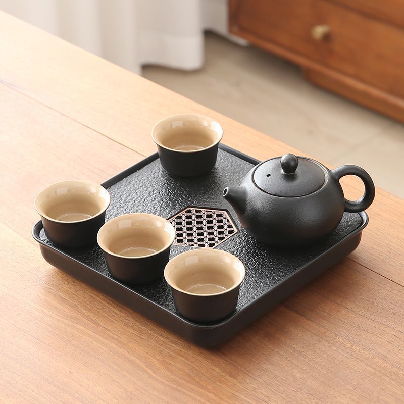 서시냄비 150ml+4컵+차쟁반