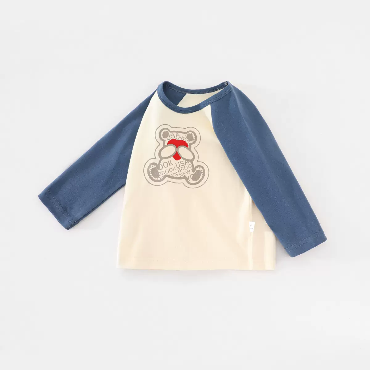 宝宝纯棉长袖T恤中小童打底衫婴儿童装圆领上衣男女童上衣服