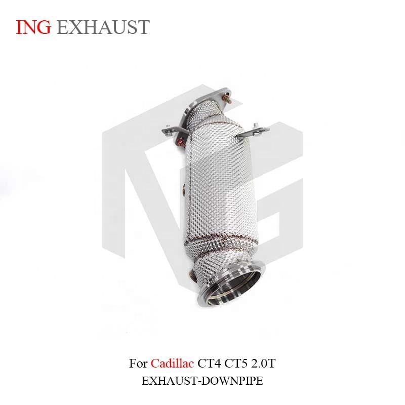 Suitable for Cadillac CT4 CT5 2.0T Stainless Steel Heat Shield Exhaust Pipe