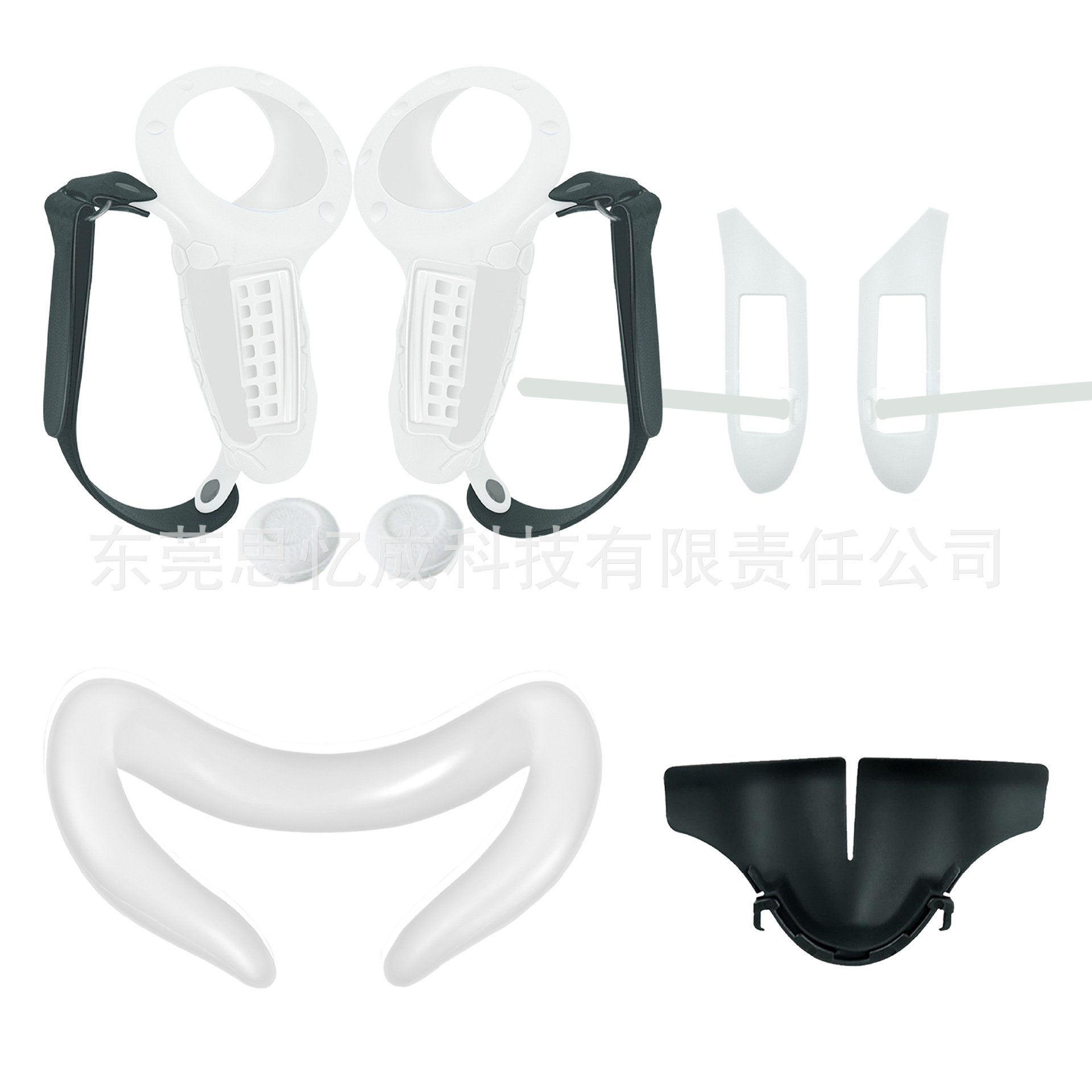 Meta aplicable quest3 cubierta de la manija señal no bloqueante se puede abrir cubierta de cambio rápido búsqueda de batería 3 accesorios de la cubierta de la manija