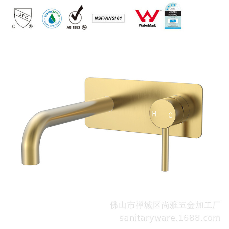 American Faucets with Cupc Certification, Upc Certified Concealed Basin Faucets, Australian and New Zealand W In-Wall Faucets