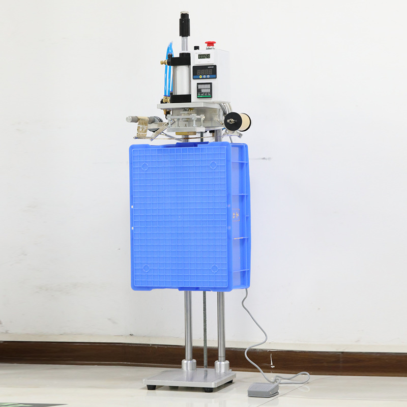 动周转箱烫金机塑料胶框落地式自动卷纸压印机打标机烙印压唛机