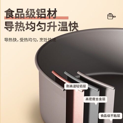 Beishanlang outdoor set of pots and pots, camping cookware, kettle, cassette stove, portable equipment, outdoor tableware, camping pot