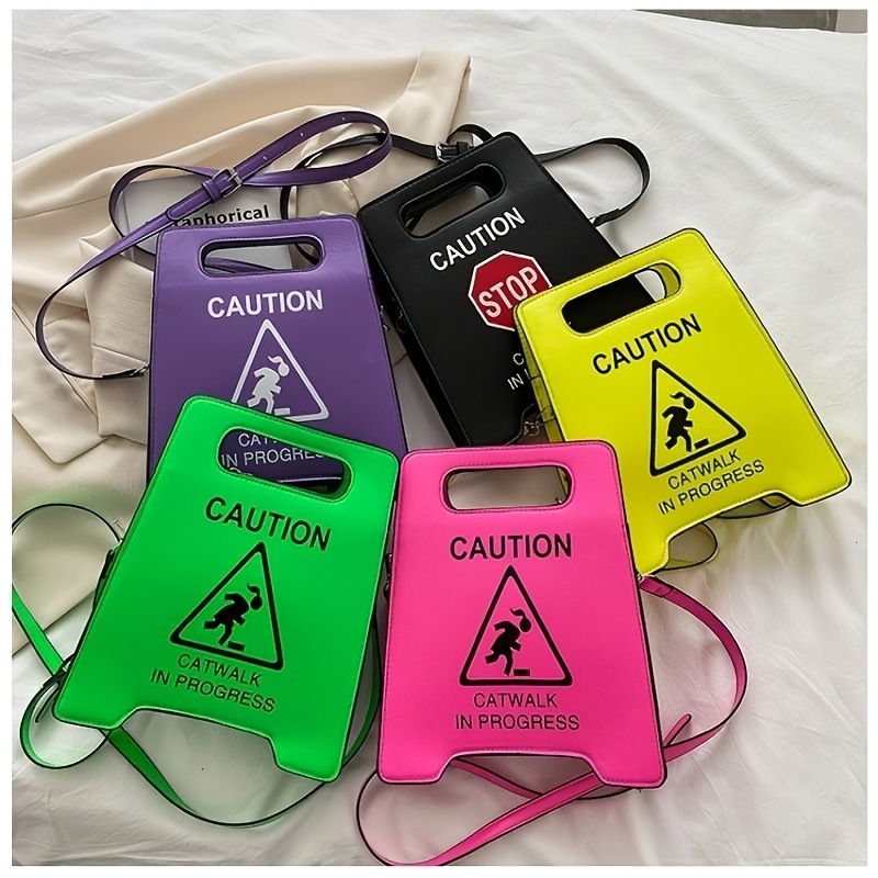 M 75491 No Parking Fashion Show Bag 禁止停车时装秀包 代