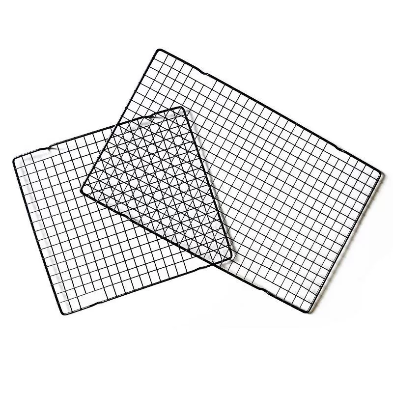 Инструмент для выпечки квадратный черный не прилипает к холодной сетке для сушки