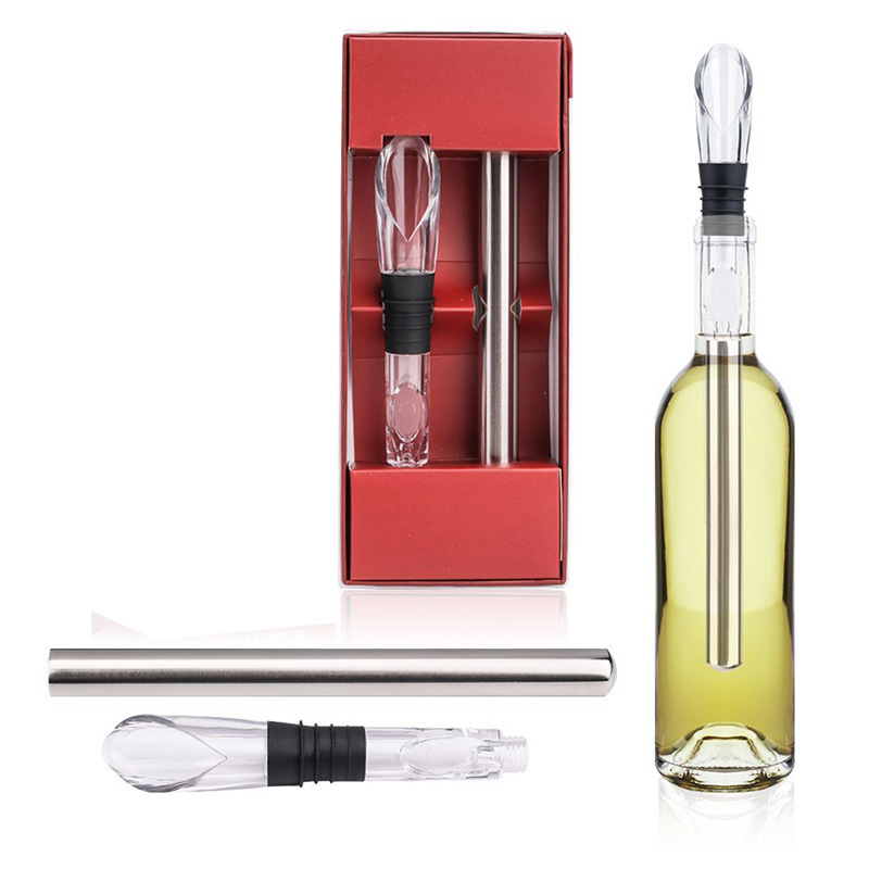 304 Stainless Steel Iced Wine Stick Beer Beverage Wine Wine Quick Decanter Quick Frozen Ice Creative Pour suit