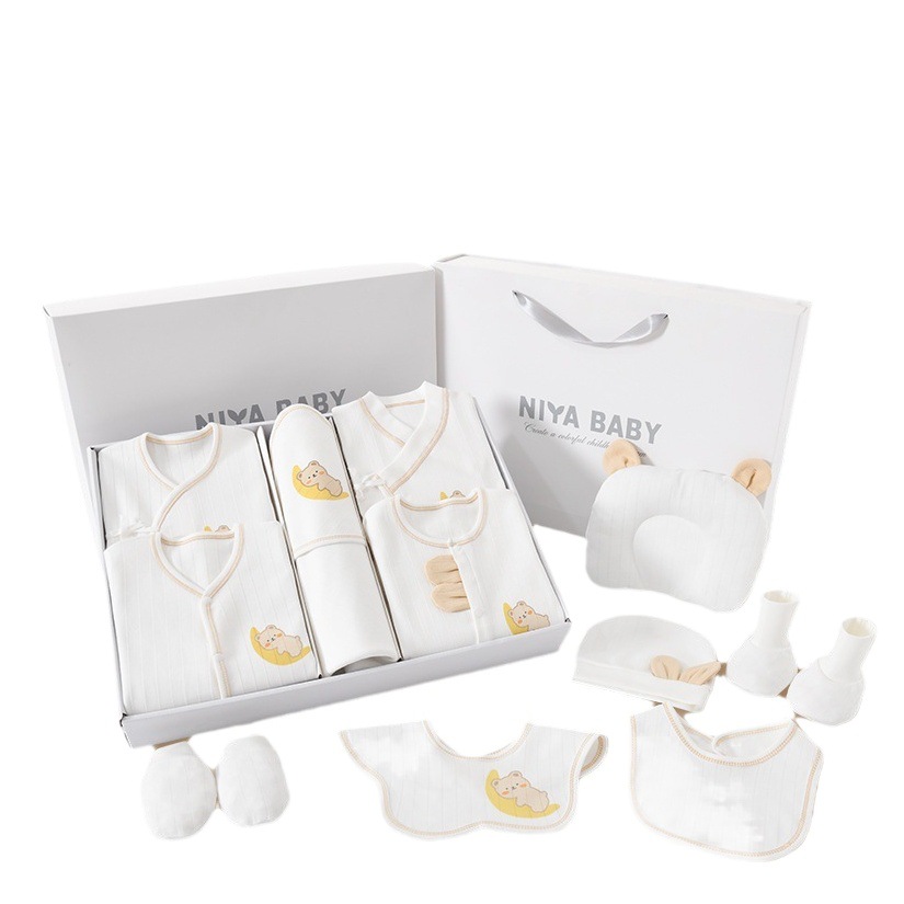 Pure Cotton Baby Clothes, Newborn Clothes, Maternity Package, Class a Meeting Gift Box, Full-Month Baby Set, Newborn Gift