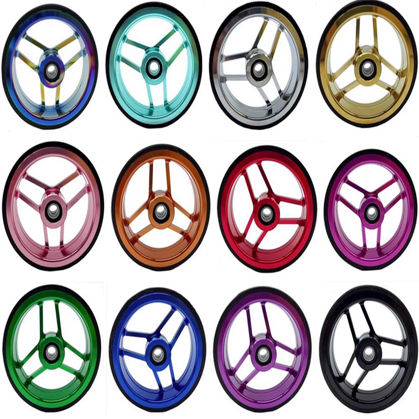 Маленькая ткань birdy вырезает двойное перелиновое колесо легко расширить алюминиевый сплав