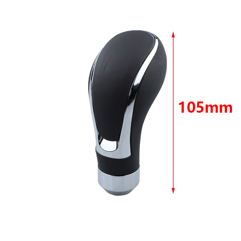 Car gear head manual 5-speed universal gear handle head personalized modification gear lever leather automatic gear shift rod head