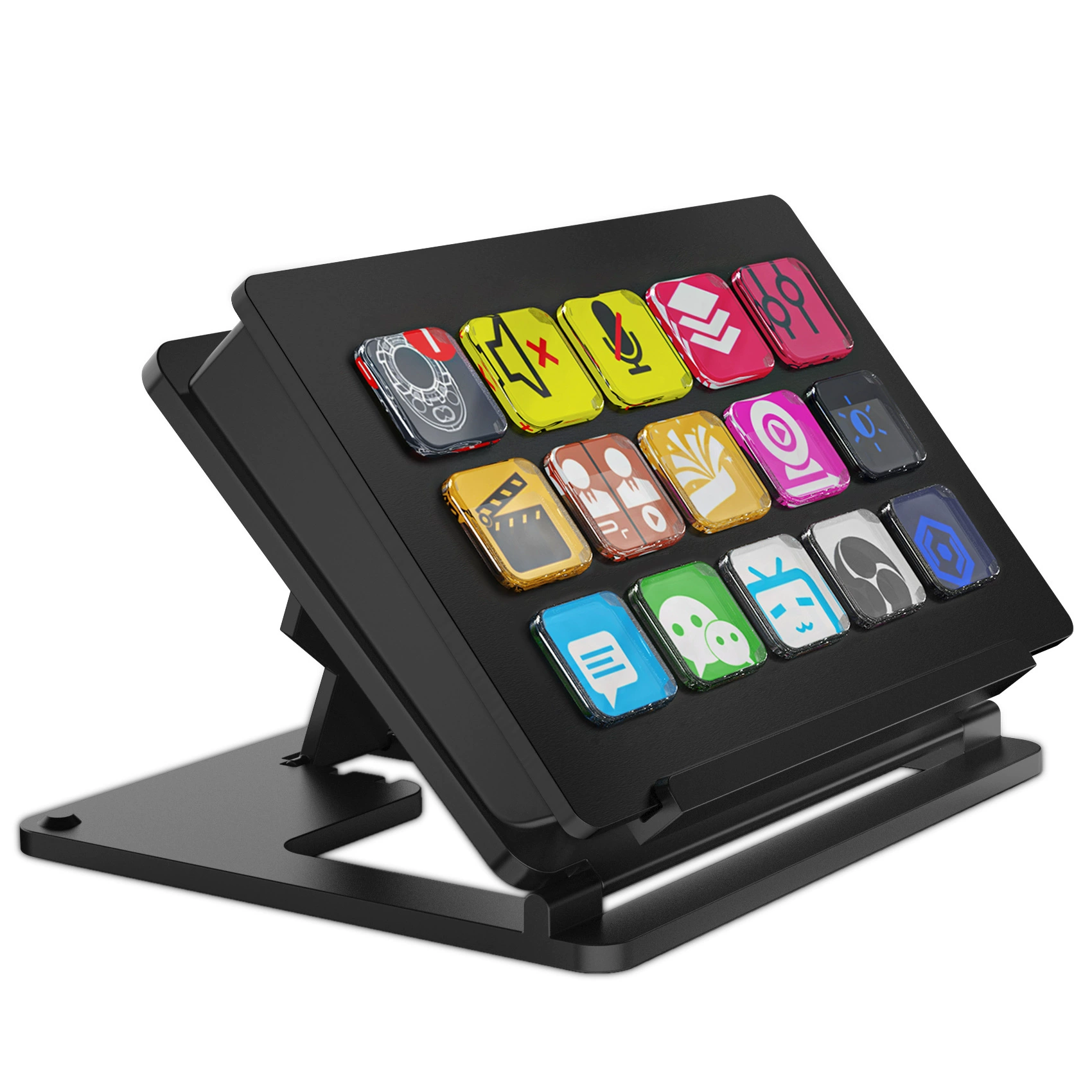 Программируемая клавиатура Stream DECK с быстрыми макро 15 клавиш LCD визуальная клавиатура руководство по трансляциям