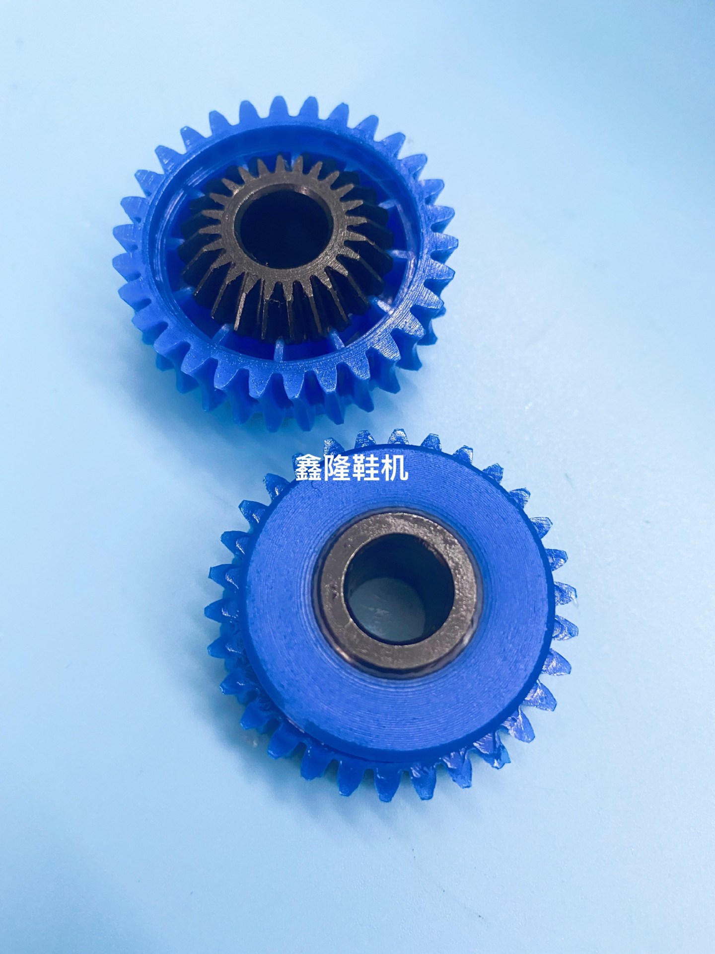 修边机胶齿轮 内里机塑胶齿轮 大底修边机蜗轮削边机塑料传动齿轮