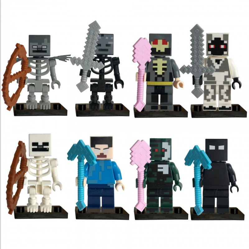 Lego, минифигуры, конструктор, игрушка