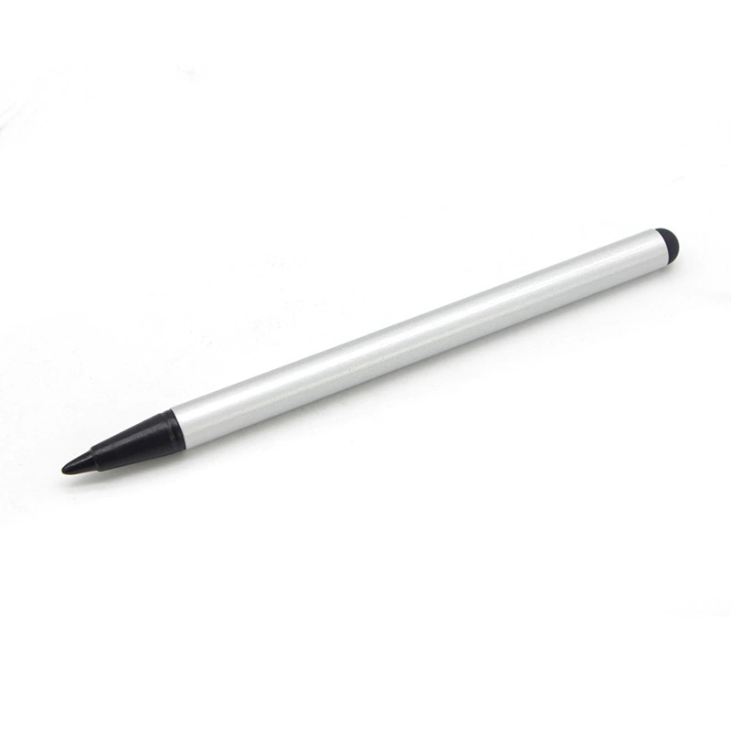 D simple dual-purpose touch screen pen, resistance capacitance pen, mobile phone stylus touch metal aluminum tube pen