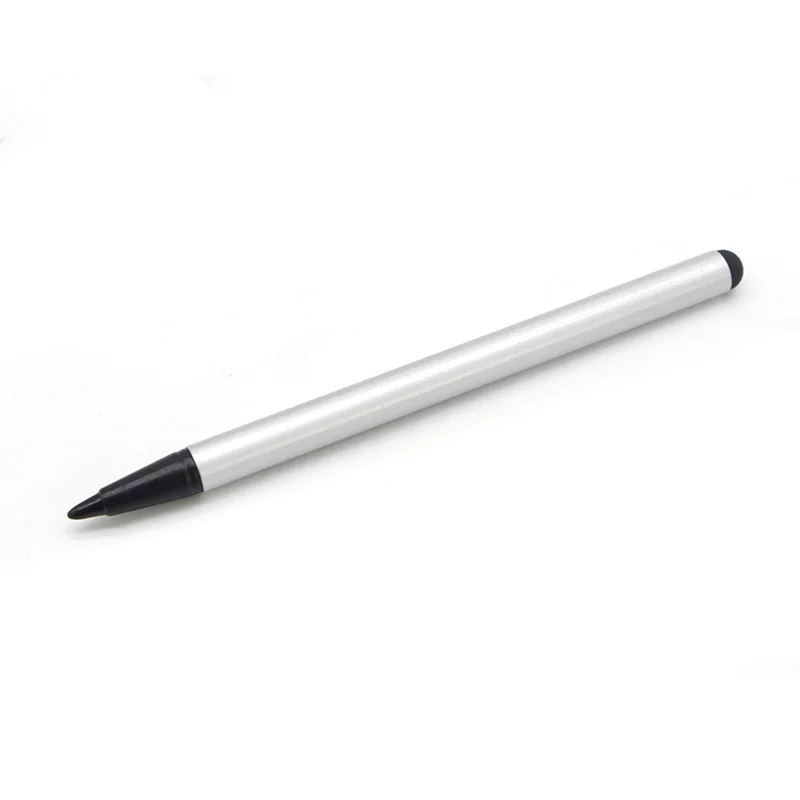 D simple dual-purpose touch screen pen, resistance capacitance pen, mobile phone stylus touch metal aluminum tube pen