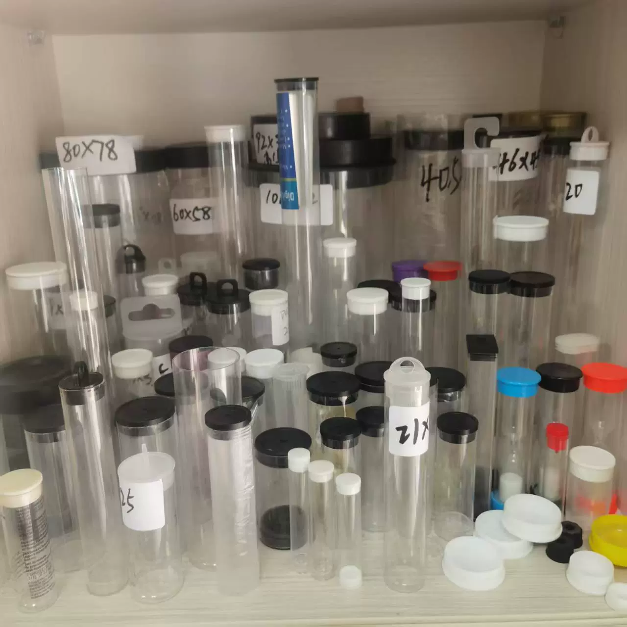 批发PC线香收纳管精美沉香包装管现代管精油包装管