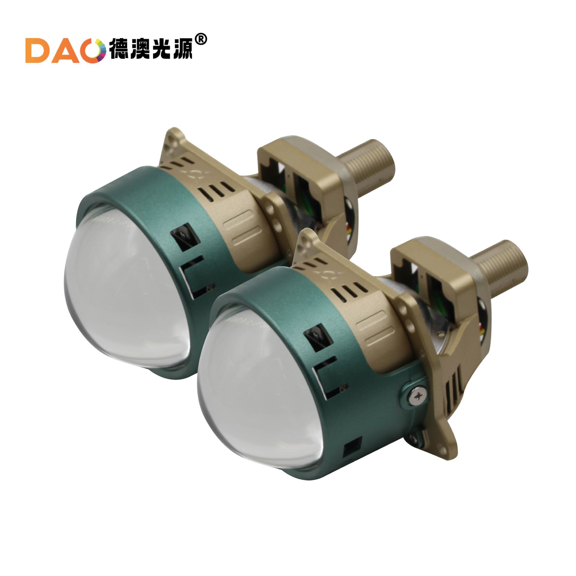 Nueva venta caliente B6 lente de doble luz de alta definición de automóviles led lente de faro de automóviles cerca de la lente de faro de automóvil universal