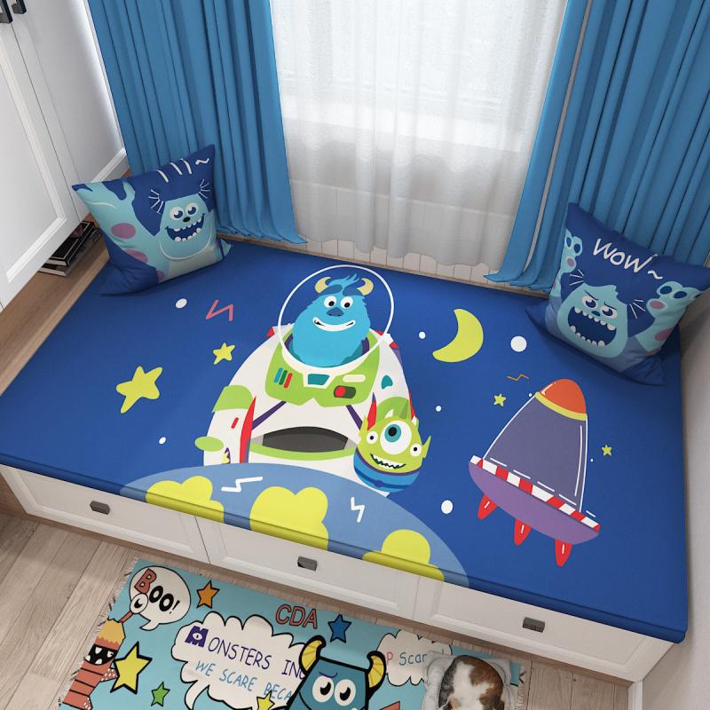 Window sill mat, bay window mat, universal for all seasons, children's monster room balcony cushion, window sill decoration, window sill arrangement