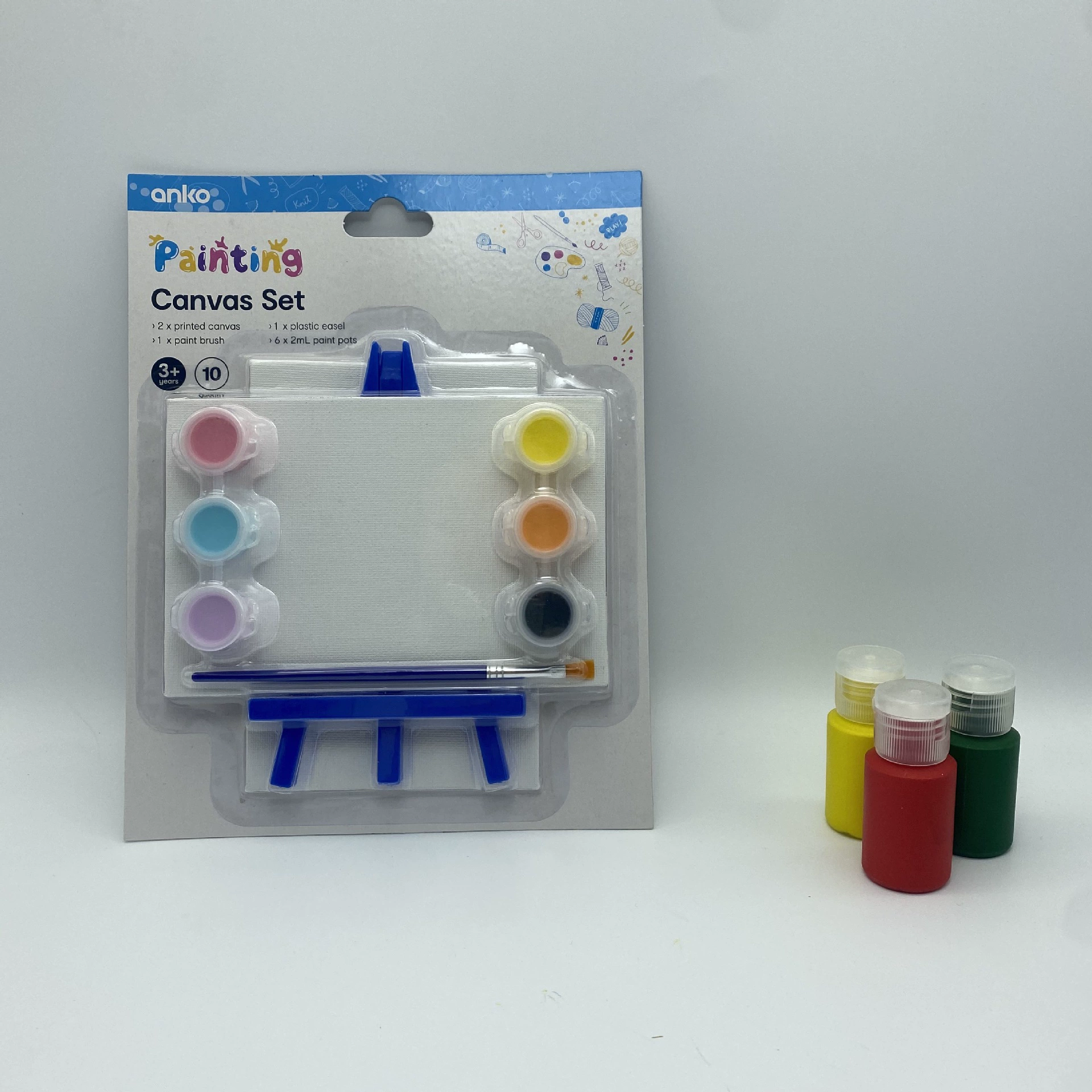 Christmas painted drawing board for St. Valentine's Day, halloween, 10×15cm, handmade