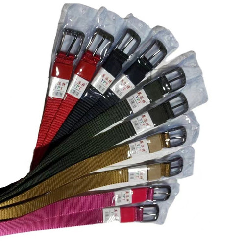 Impate 2.5 women's casual pin buckle cloth belt nylon outdoor sports cloth belt running street stall supply