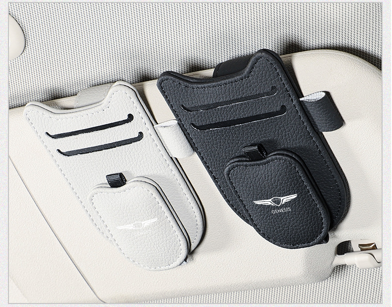 Suitable for Genisse G70 GV80 GV70 G80 car glasses clip multifunctional sun visor ticket clip