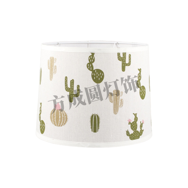 Moderno simple pequeño fresco impresión de plantas de lámpara de arte accesorios
