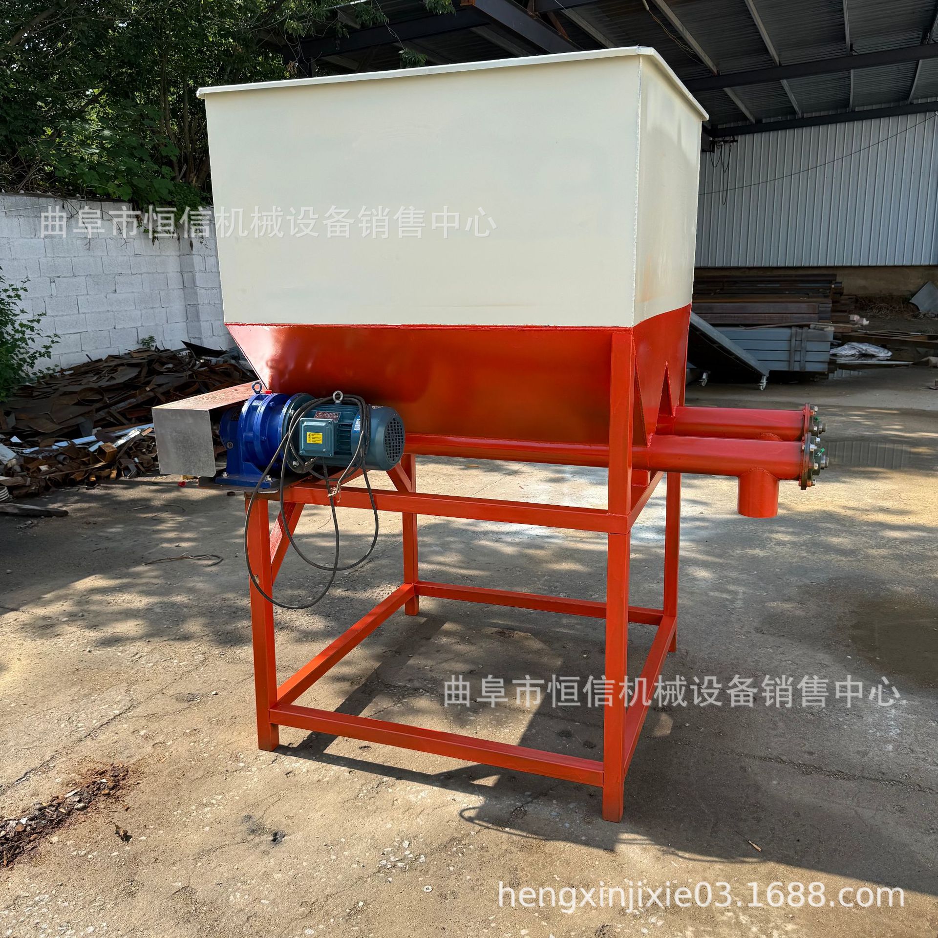 石英砂机制砂加大料仓螺旋喂料机zcjb 玻璃纤维双螺旋给料机 直供