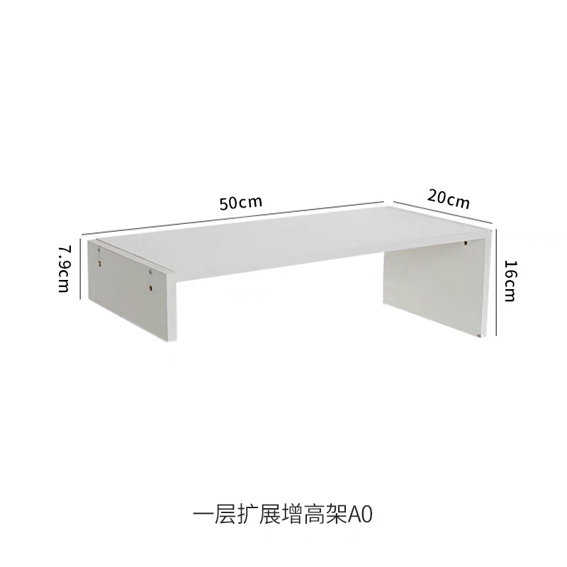 Soporte de ordenador Monitor estante dormitorio Oficina portátil escritorio soporte estante escritorio almacenamiento estante image 12