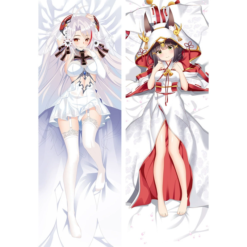 Наволочка для подушки в стиле Azur Lane Nagato лоли, полутелая, для обнимания, длинная наволочка для подушки